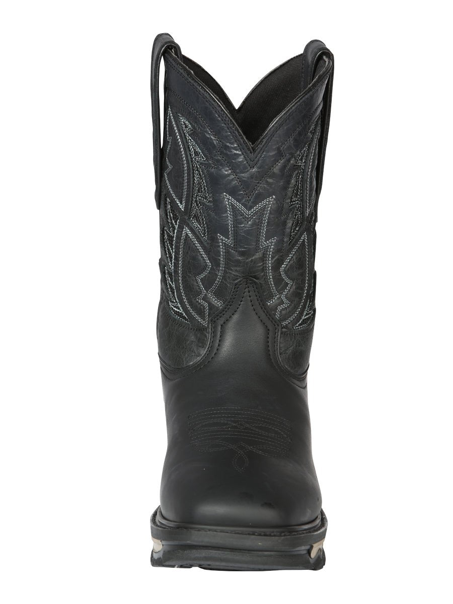 El General Rodeo Work Boot in Crazy Black