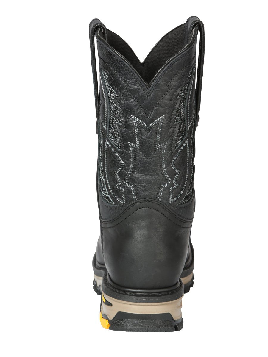 El General Rodeo Work Boot in Crazy Black