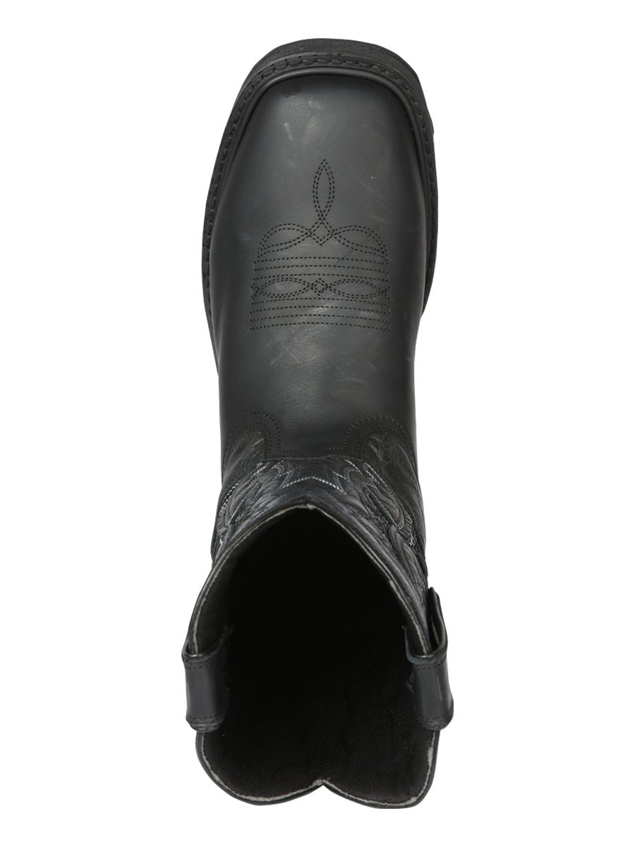 El General Rodeo Work Boot in Crazy Black