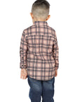 El General Beige/Black Casual Long-Sleeve Shirt