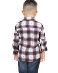 El General Black/Red Casual Long-Sleeve Shirt
