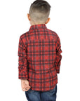 El General Red Casual Long-Sleeve Shirt
