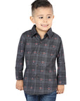 El General Gray/Brown Casual Long-Sleeve Shirt