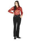 Womens Black Centenario Jeans