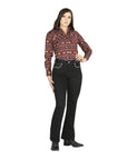 Womens Black Centenario Jeans