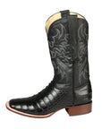 El General Rodeo Boot — Printed Alligator Leather in Black
