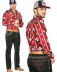 Centenario Bootcut Denim Jeans in Black