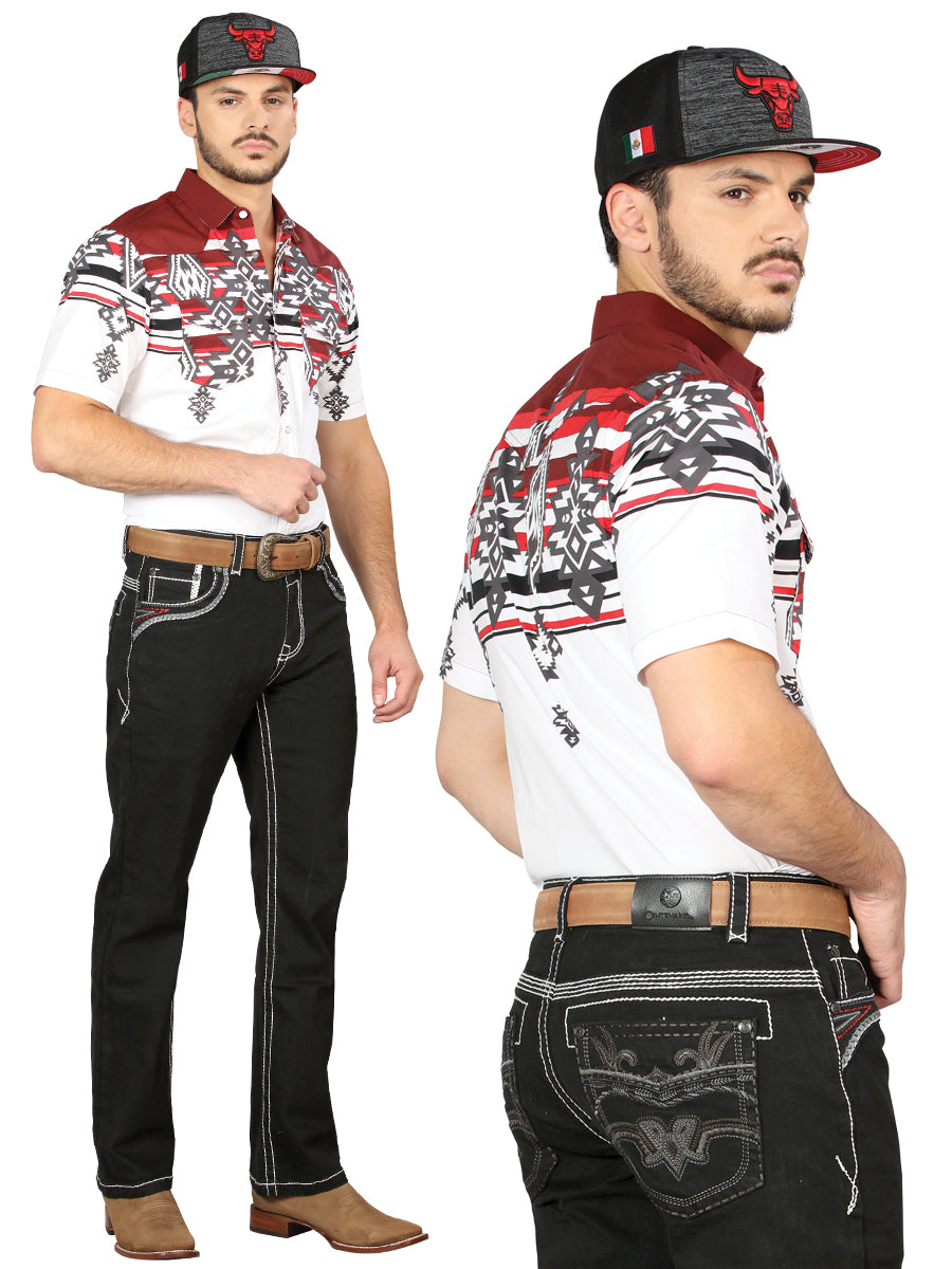 Centenario Bootcut Denim Jeans in Black