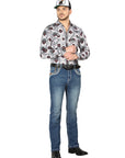 Centenario Bootcut Denim Jeans in Dark Blue