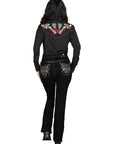 Centenario Bootcut Denim Jeans in Black