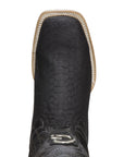 El General Men's Exotic Python Rodeo Boots in Black