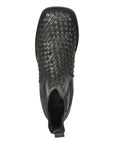El General Men's Petatillo Woven Ankle Boots in Black