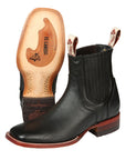 El Canelo Men's Ankle Boots — Caisson Black