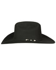 El General 50X Sinaloa Wool Cowboy Hat in Black