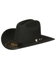 El General 50X Sinaloa Wool Cowboy Hat in Black