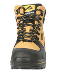 ProCliff Men’s Steel Toe Work Shoes with Laces - Made in Mexico - Nubuck Honey 45285