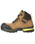 ProCliff Men’s Steel Toe Lace-up Work Shoes - Made in Mexico - Nubuck Maple 45287