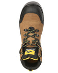 ProCliff Men’s Steel Toe Lace-up Work Shoes - Made in Mexico - Nubuck Maple 45287