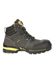 ProCliff Men’s Steel Toe Lace-up Work Shoes - Made in Mexico - Nubuck Grey 45288