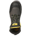 ProCliff Men’s Steel Toe Lace-up Work Shoes - Made in Mexico - Nubuck Grey 45288