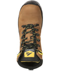 ProCliff Men’s Steel Toe Lace-up Work Shoes - Made in Mexico - Nubuck Maple 45289