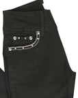 Centenario Hip-Up Skinny Denim Jeans in Black