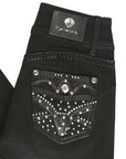 Centenario Hip-Up Skinny Denim Jeans in Black