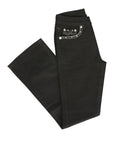 Centenario Hip-Up Bootcut Denim Jeans in Black