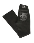 Centenario Bootcut Denim Jeans in Black
