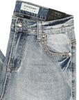 Centenario Bootcut Denim Jeans in Light Blue