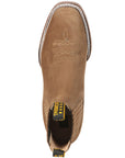 El General Men's Ankle Boots — Nubuck Brown