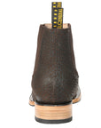 El General Men's Ankle Boots — Bull Neck Leather in Mocha
