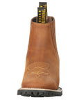 El General Men's Ankle Boots — Crazy Horse Papaya