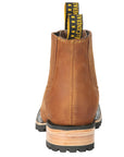 El General Men's Ankle Boots — Crazy Horse Papaya