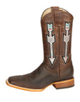 Jar Boots Men's Leather Cowboy Boots - Made in Mexico - Natural/Orix 45475