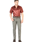 Centenario Slim Fit Denim Pants in Grey