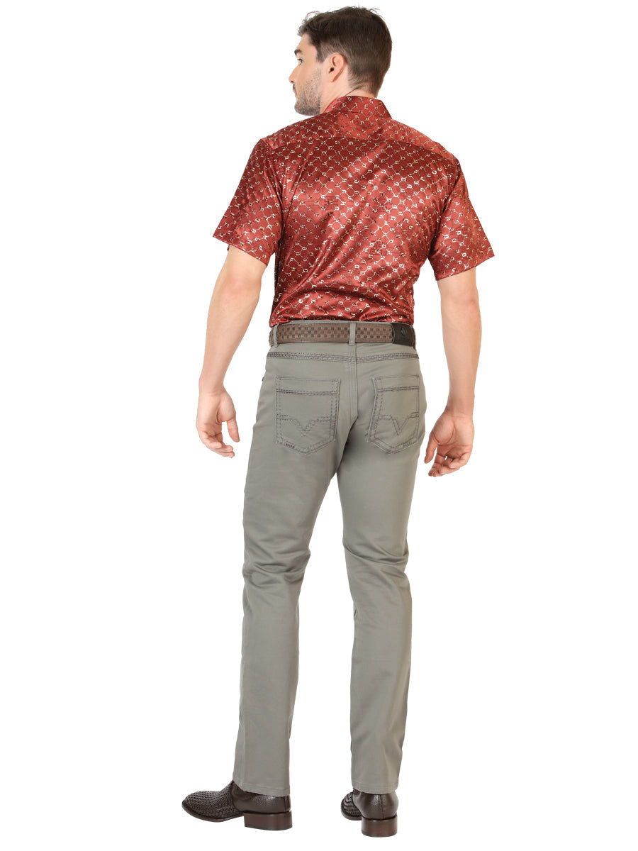 Centenario Slim Fit Denim Pants in Grey