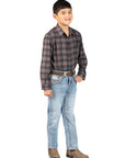 Boys Centenario Premium Bootcut Jeans - Light Blue Denim 45547