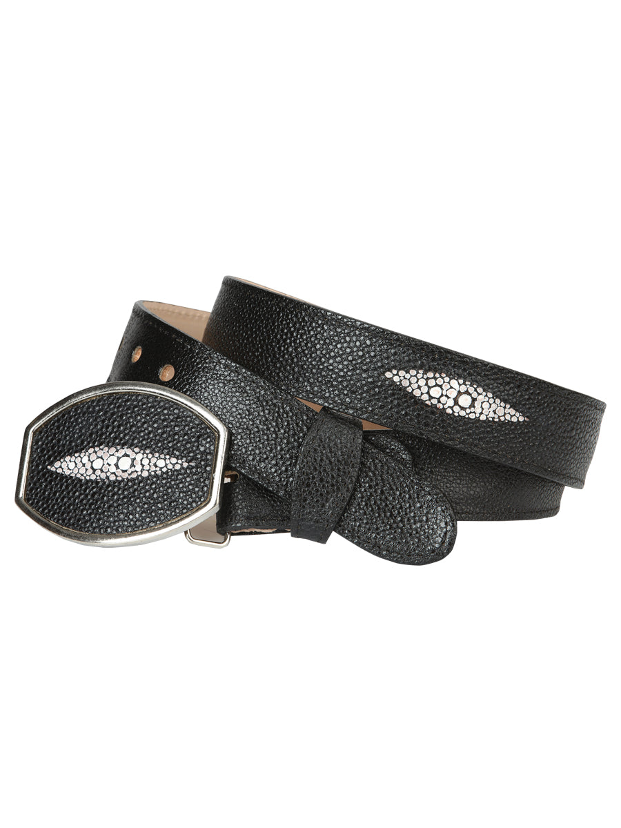 El General Men's Vaquero Belt — Imitation Stingray