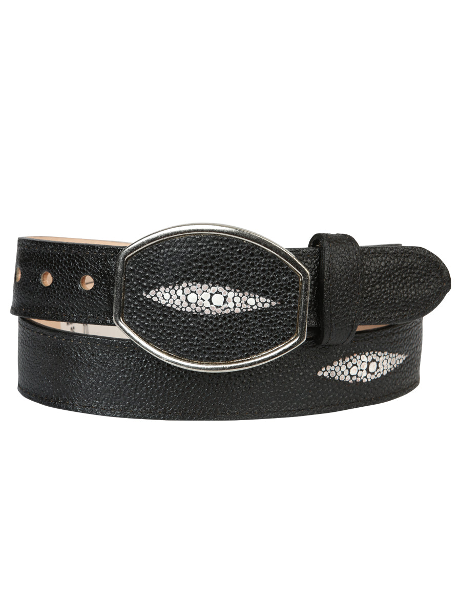 El General Men's Vaquero Belt — Imitation Stingray