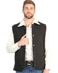 El General Men's Vest in Black