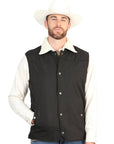 El General Men's Vest in Black