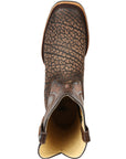 El General Men's Rodeo Boot — Imitation Bull Neck in Sand