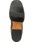 El General Men's Rodeo Boot — Imitation Bull Neck in Brown