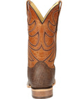 El General Men's Rodeo Boot — Elephant Print in Brown