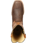 El General Men's Rodeo Boot — Elephant Print in Brown