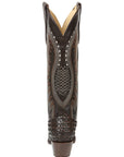 Embroidered Women's Western Boots With Leather Sole