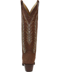 El General Women's Embroidered Western Boots in Brown
