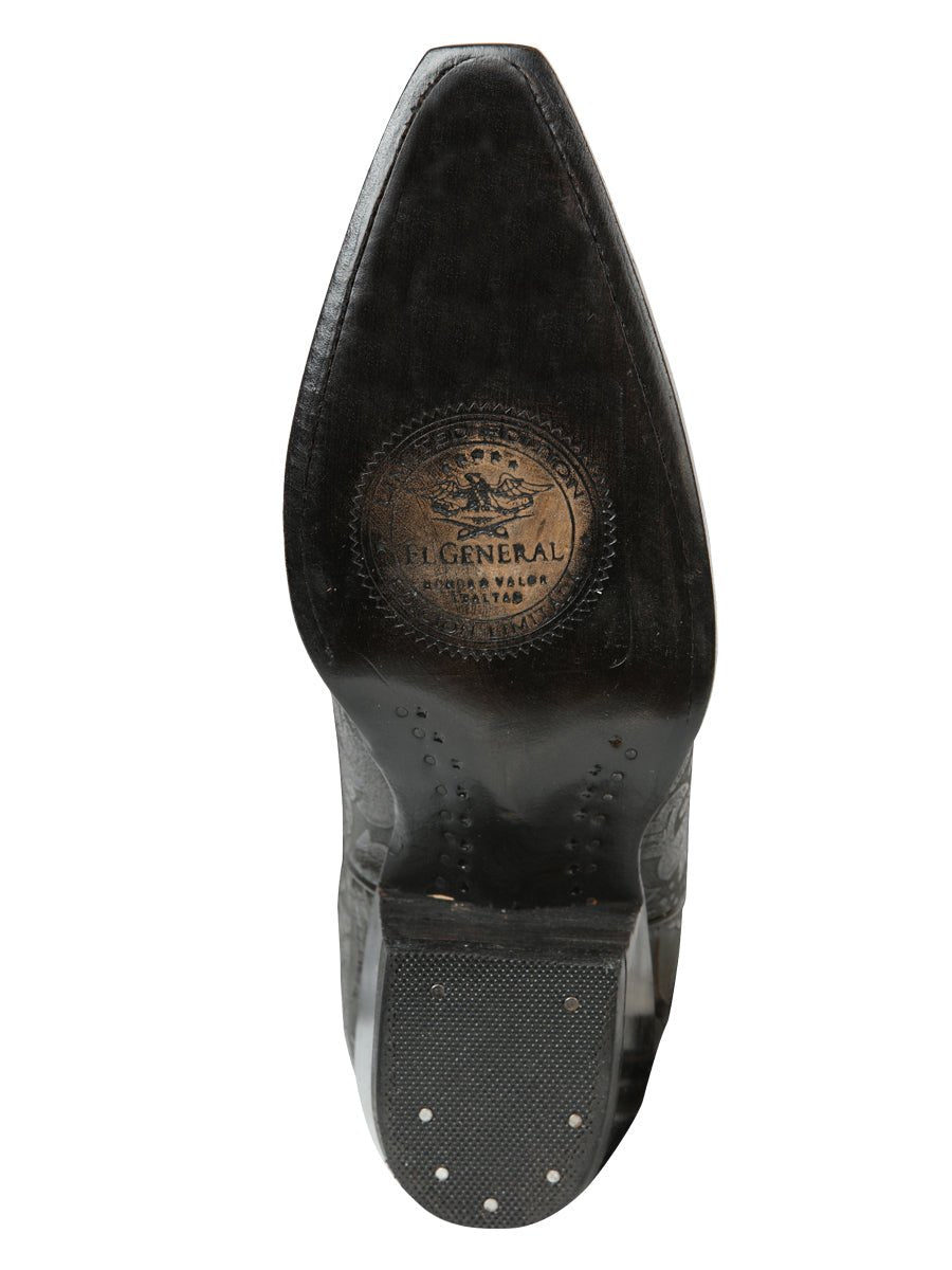 Women's Fringe Western Boots in Black