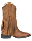 El General Women’s Fringe Western Boots - Honey 45799